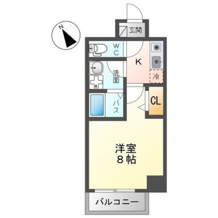 ボヌール矢賀の物件間取画像